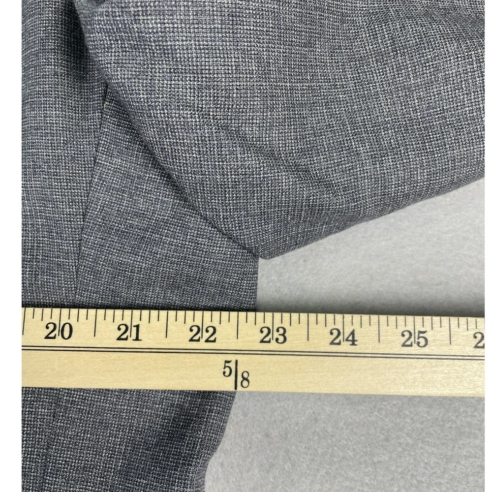 Jos. A. Bank Blazer Mens 44R Grey Signature Collection 100% Wool Two Button